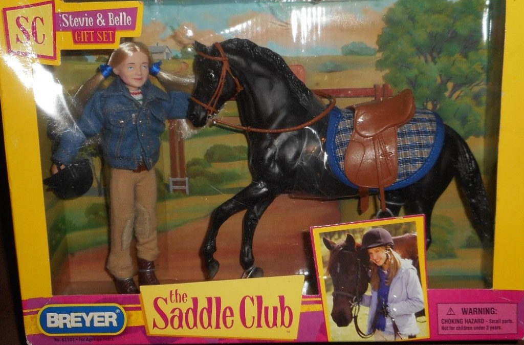 Stevie and Belle Gift Set Saddle Club Breyer Value Guide