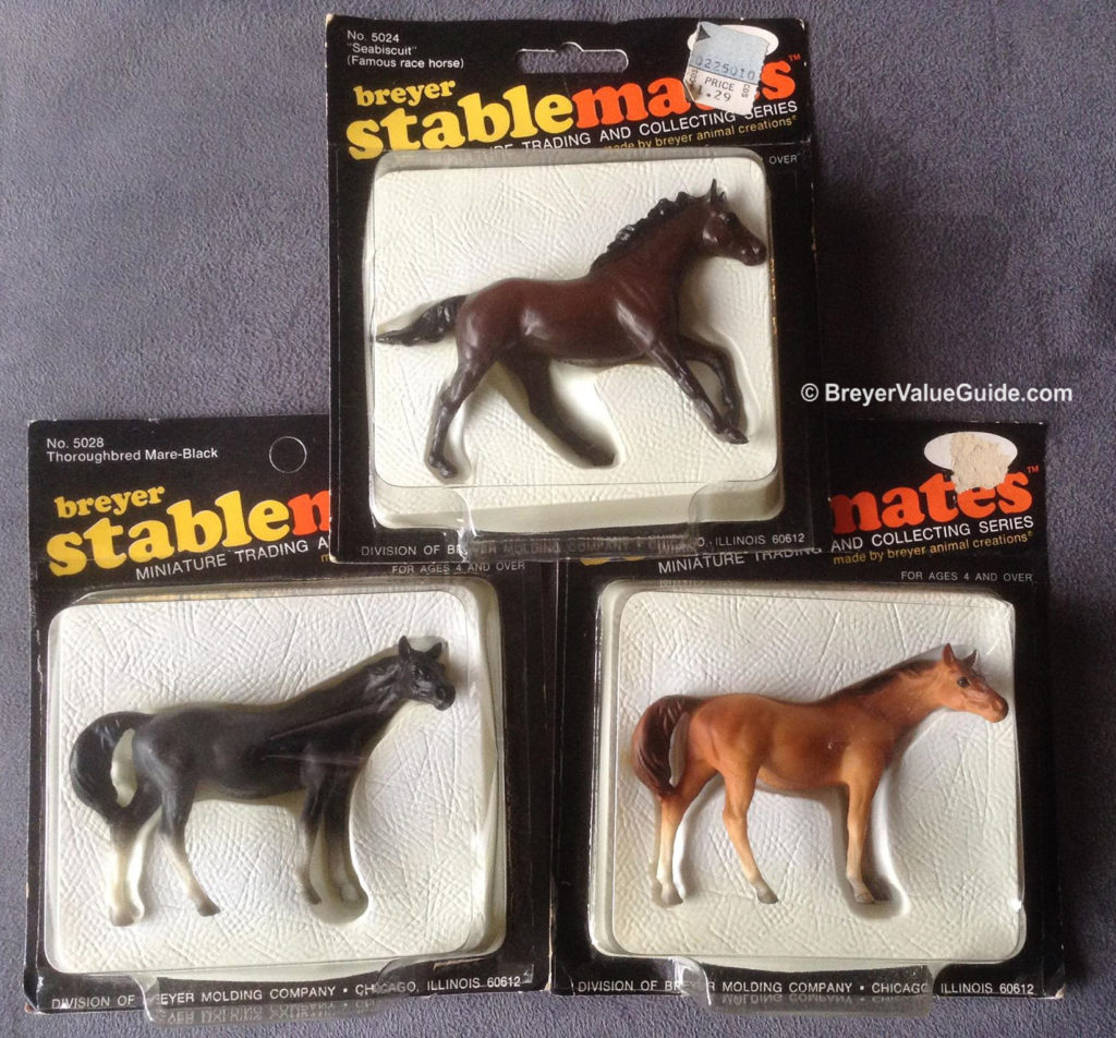 vintage Stablemates model horses