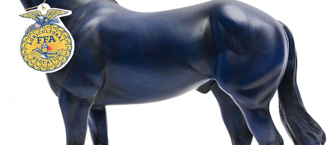 Blue Future Farmers of America Benefit Horse Breyer Value Guide